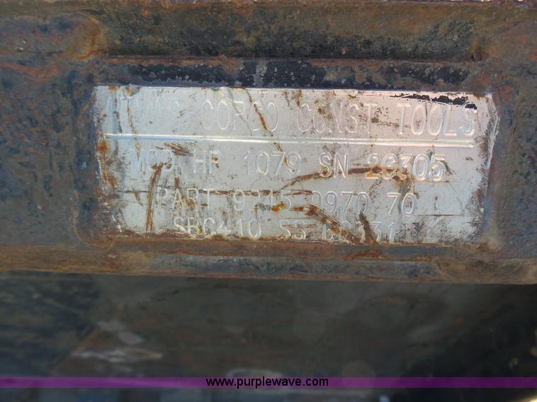 image for item J8287 Skid steer breaker attachment