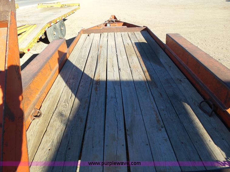 image for item J8291 1984 Belshe equipment trailer