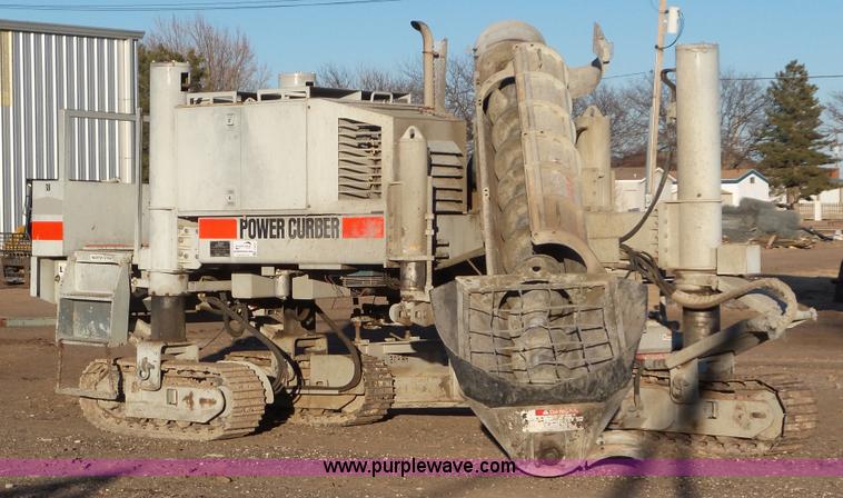image for item J8297 1996 Power Curber 5700-B curb machine