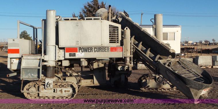 image for item J8297 1996 Power Curber 5700-B curb machine
