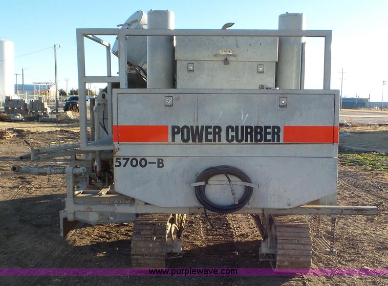1996 Power Curber 5700B curb machine in Hugoton, KS Item J8297 sold