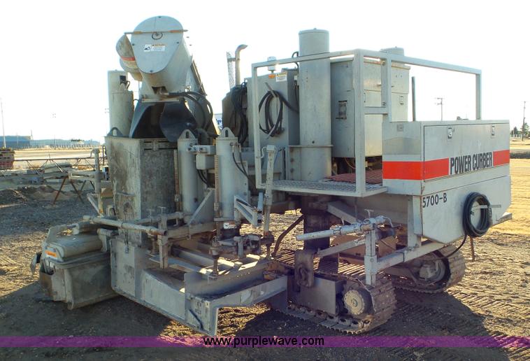 image for item J8297 1996 Power Curber 5700-B curb machine