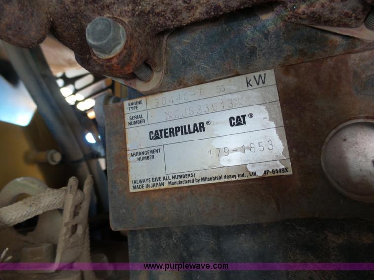 image for item J8299 2007 Caterpillar 252B skid steer