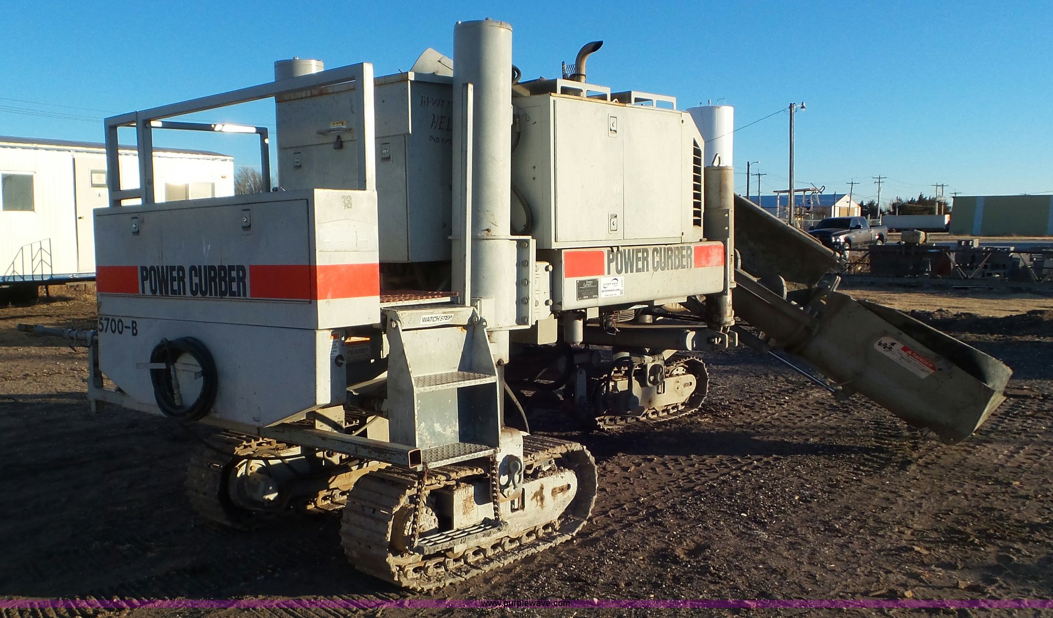 1996 Power Curber 5700B curb machine in Hugoton, KS Item J8297 sold