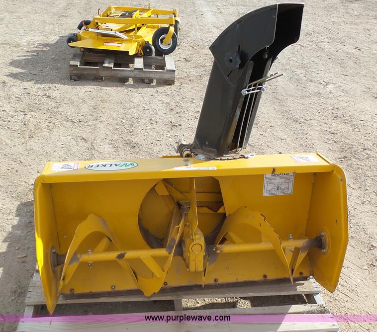image for item AR9438 2011 Walker 6670-1 snow blower