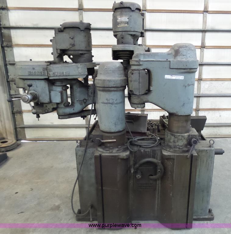 image for item AR9456 Warner & Swasey precision tapping and threading machine