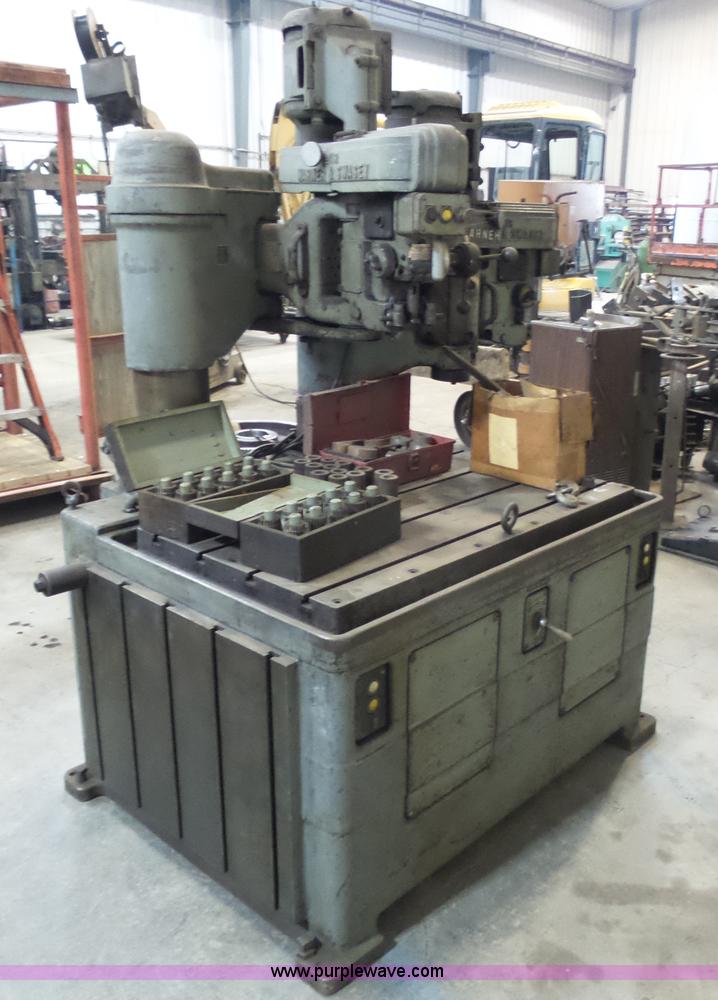 image for item AR9456 Warner & Swasey precision tapping and threading machine