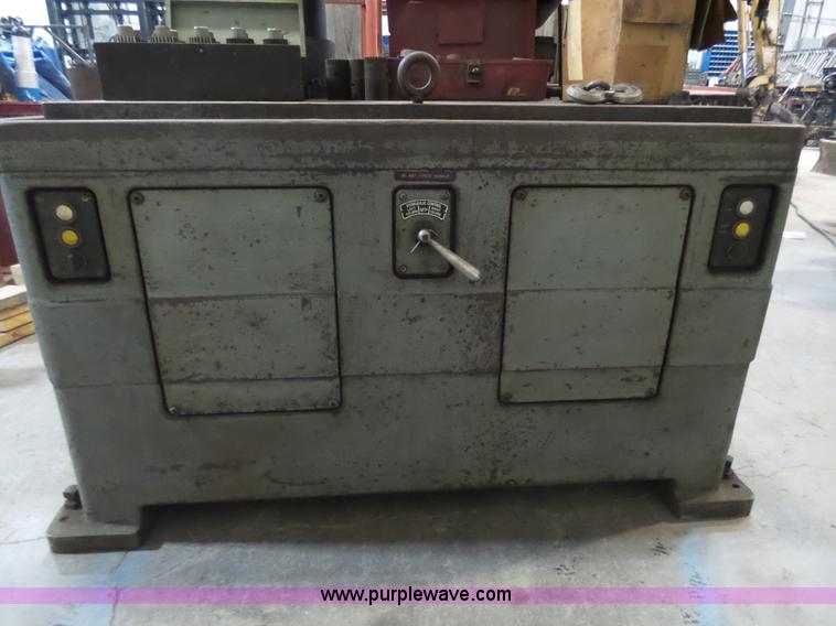 image for item AR9456 Warner & Swasey precision tapping and threading machine
