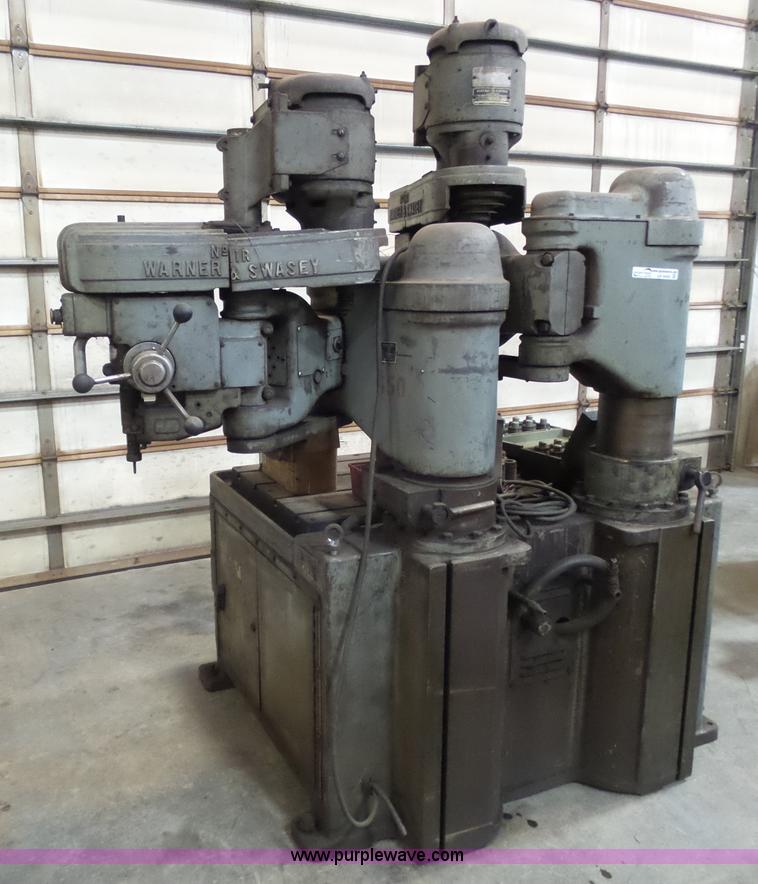 image for item AR9456 Warner & Swasey precision tapping and threading machine
