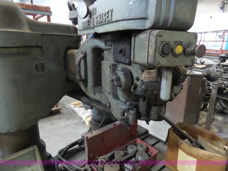 image for item AR9456 Warner & Swasey precision tapping and threading machine