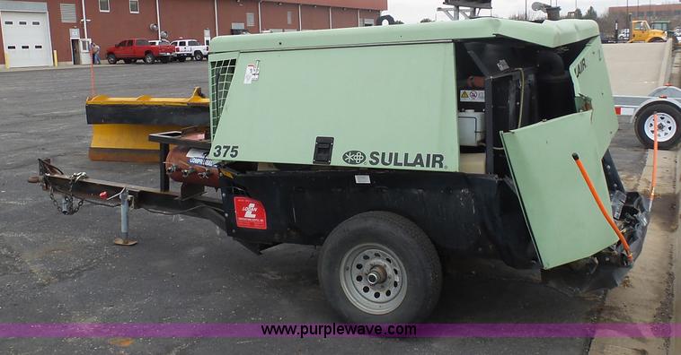 image for item BI9211 Sullair 375 air compressor