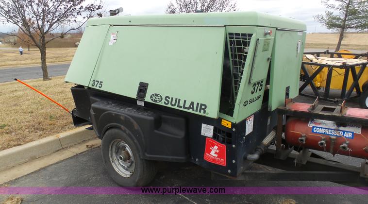 image for item BI9211 Sullair 375 air compressor