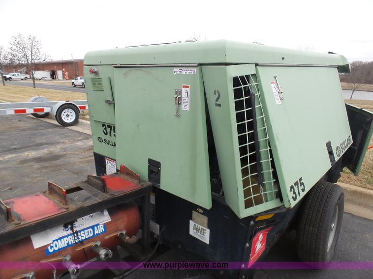image for item BI9211 Sullair 375 air compressor