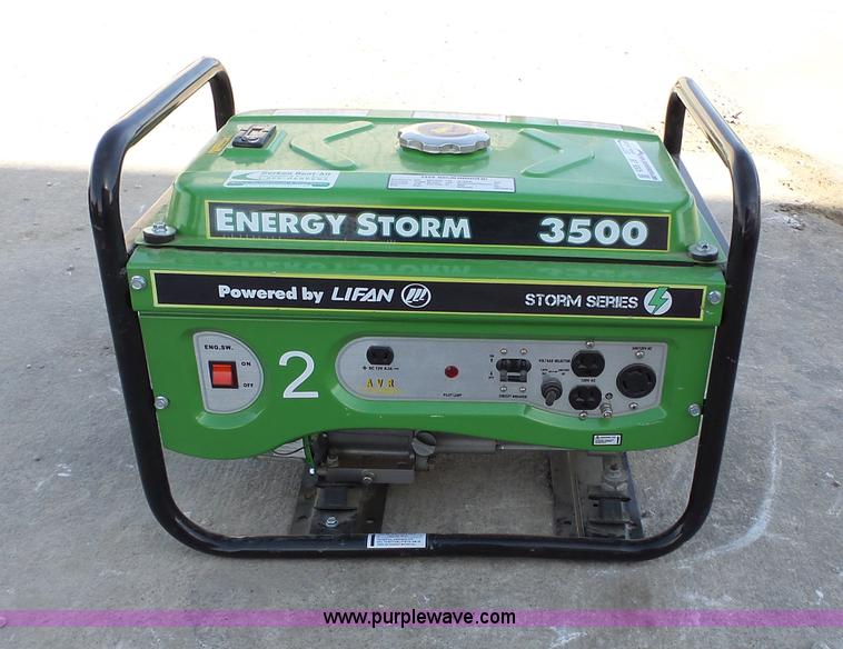 image for item BT9305 Lifan Energy Storm 3500 generator