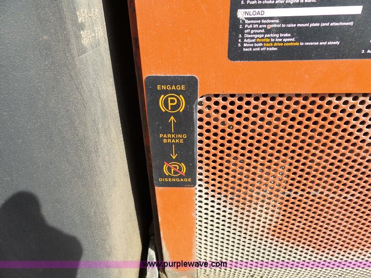 image for item BT9314 2007 Ditch Witch K350 Dingo compact loader