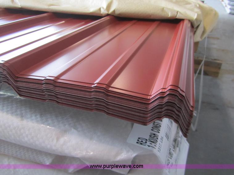 image for item F1163 (40) 16'L x 36"W metal siding/roofing sheets