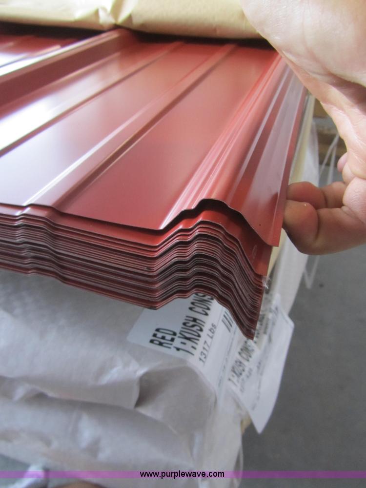 image for item F1163 (40) 16'L x 36"W metal siding/roofing sheets