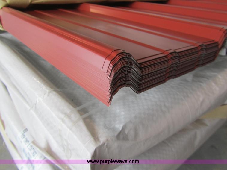 image for item F1165 (40) 16'L x 36"W metal siding/roofing sheets