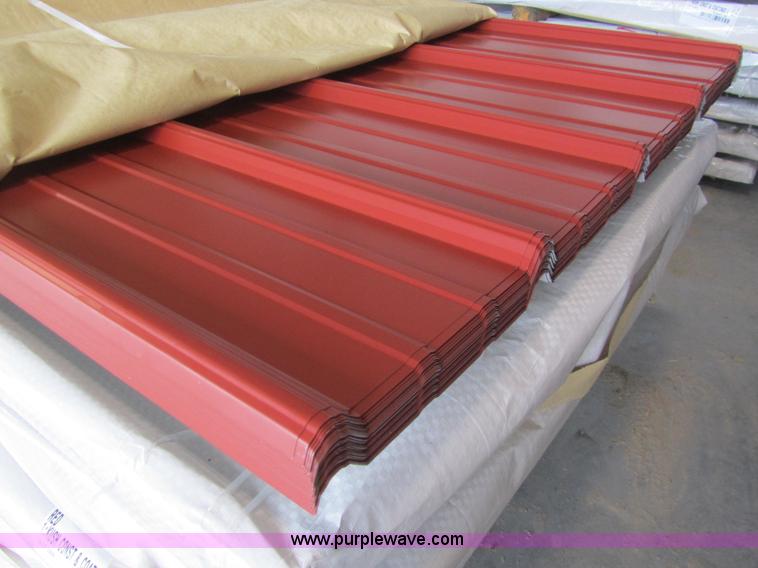 image for item F1166 (40) 16'L x 36"W metal siding/roofing sheets