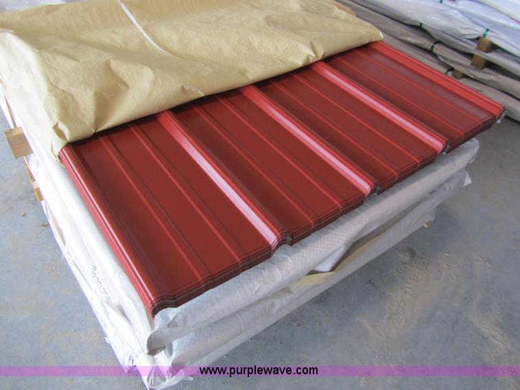image for item F1167 (40) 16'L x 36"W metal siding/roofing sheets