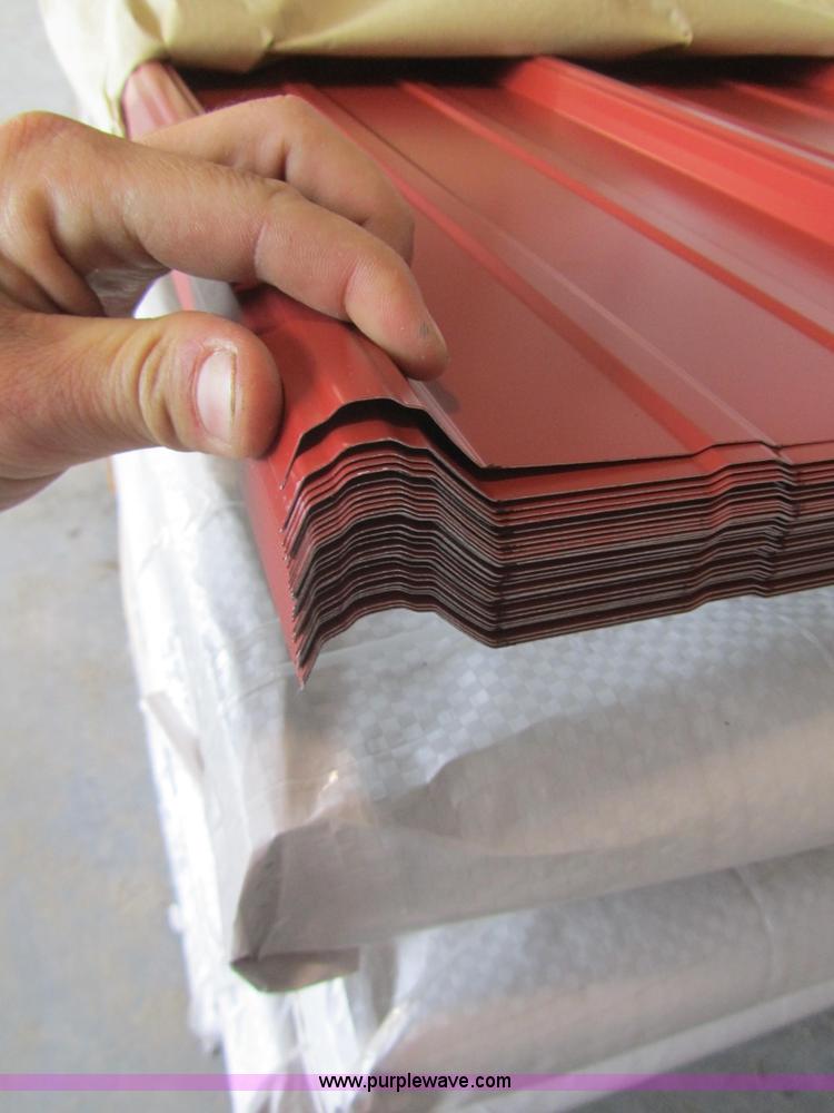 image for item F1167 (40) 16'L x 36"W metal siding/roofing sheets