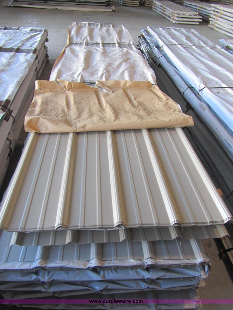 image for item F1168 (40) 16'L x 36"W metal siding/roofing sheets