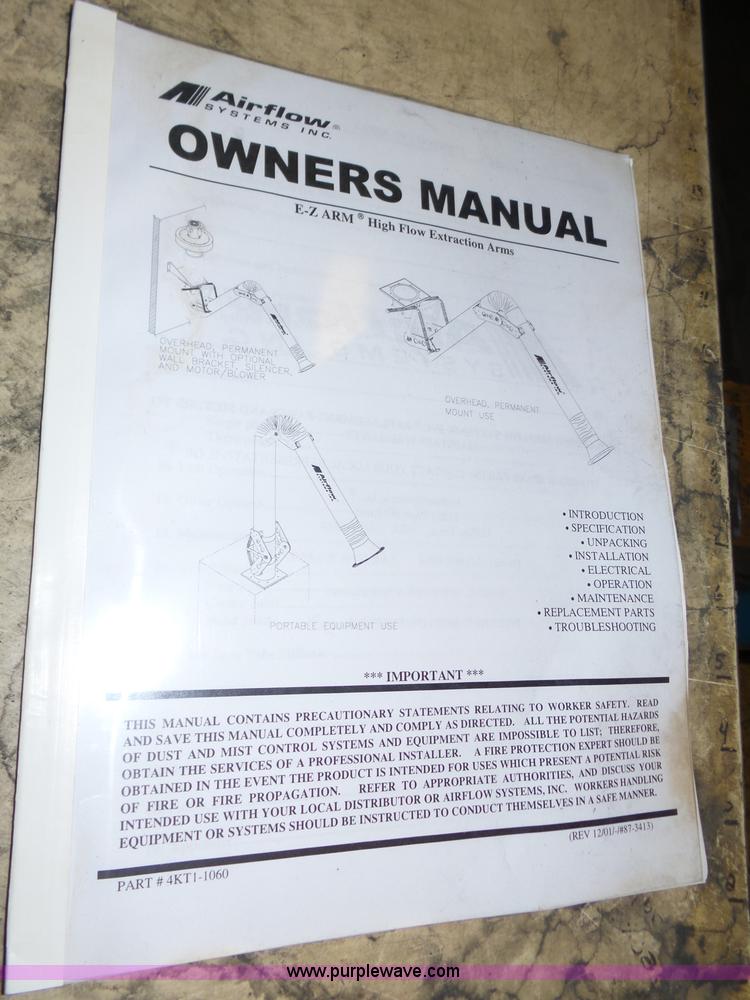 image for item J8844 2011 Camfill Gold Series Farr smoke extraction system