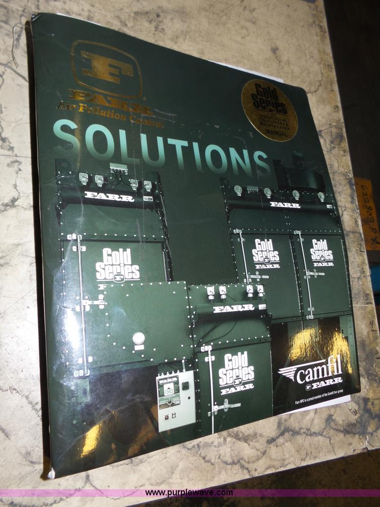 image for item J8844 2011 Camfill Gold Series Farr smoke extraction system