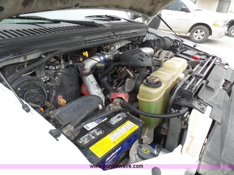 image for item K4266 1999 Ford F350 Super Duty XL flatbed pickup truck