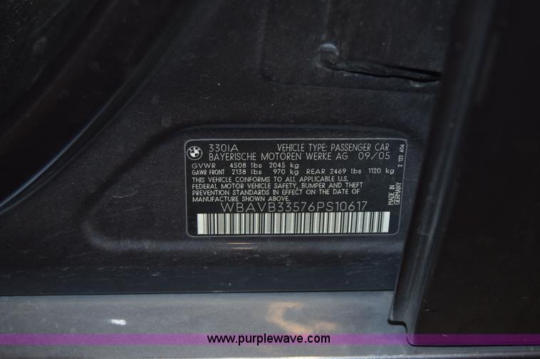 image for item K4378 2006 BMW 3-Series 330i