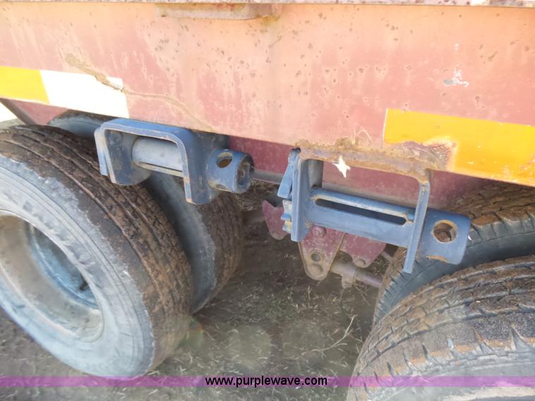 image for item K5779 2000 Big Tex 24-MF48 flatbed trailer