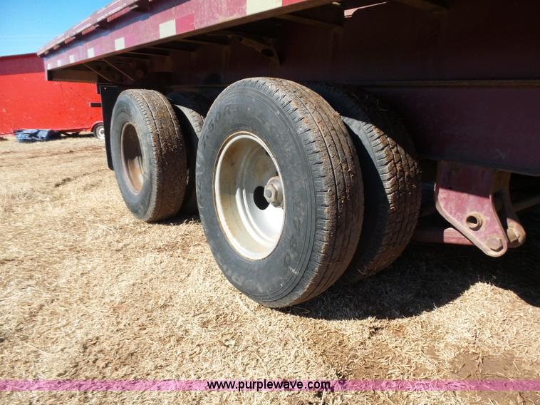 image for item K5779 2000 Big Tex 24-MF48 flatbed trailer