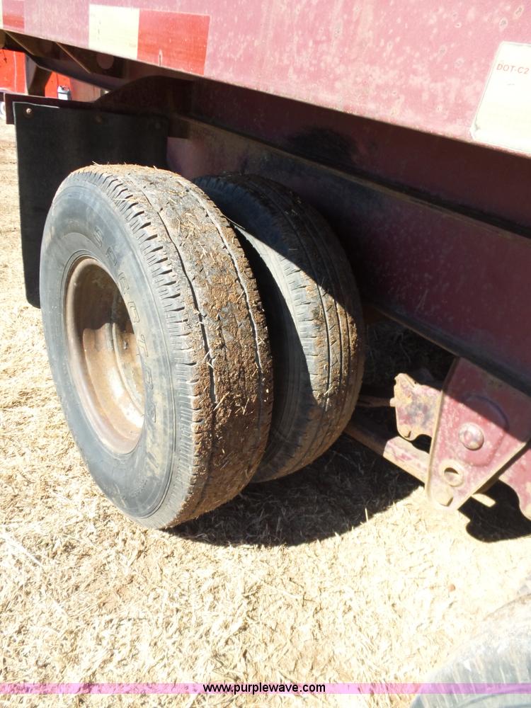 image for item K5779 2000 Big Tex 24-MF48 flatbed trailer