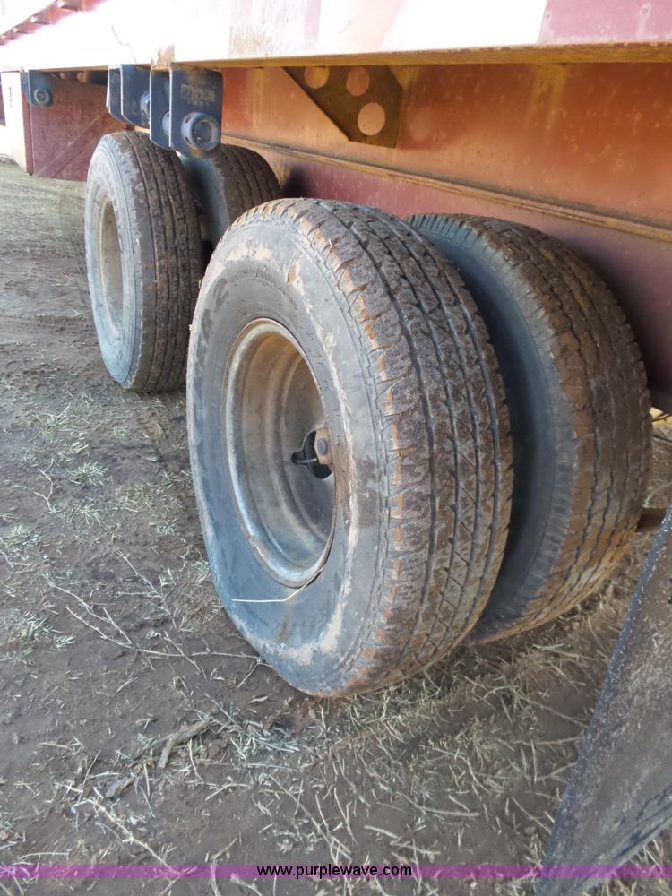 image for item K5779 2000 Big Tex 24-MF48 flatbed trailer