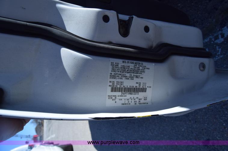 image for item K8699 2008 Ford Crown Victoria Police Interceptor