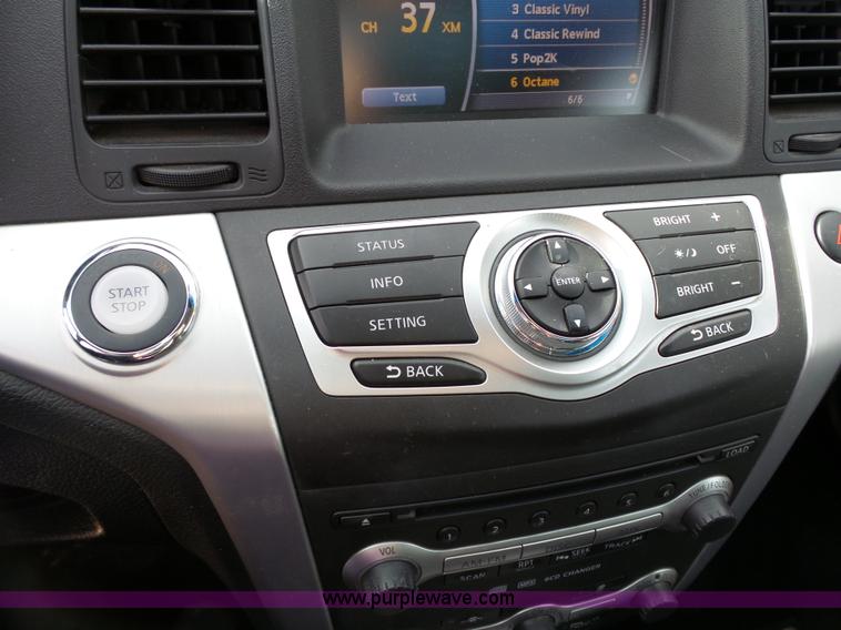 image for item L3708 2010 Nissan Murano SL SUV