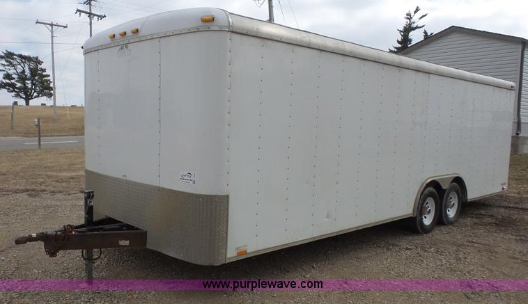 image for item L4759 2003 Forest River enclosed cargo trailer