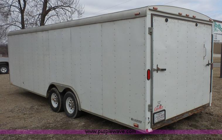 image for item L4759 2003 Forest River enclosed cargo trailer