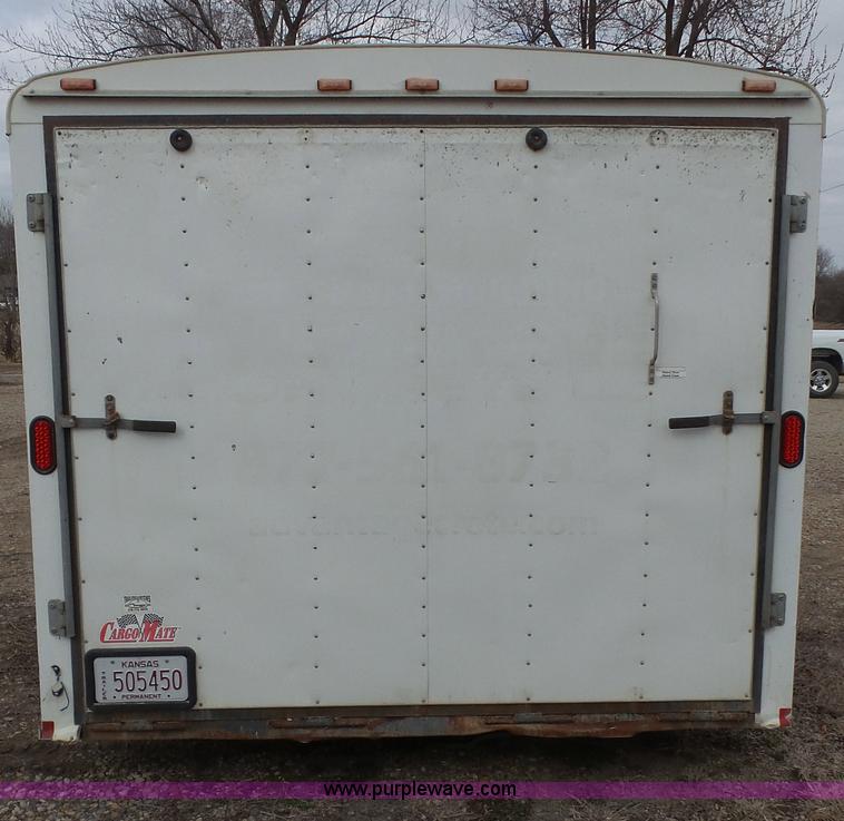 image for item L4759 2003 Forest River enclosed cargo trailer