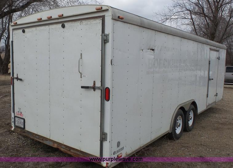 image for item L4759 2003 Forest River enclosed cargo trailer