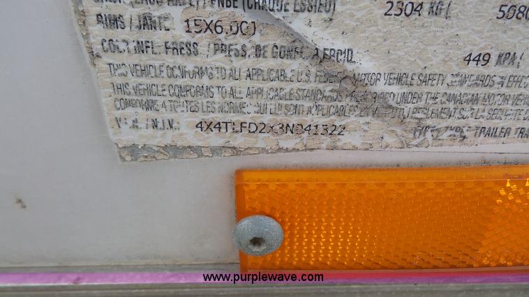 image for item L4759 2003 Forest River enclosed cargo trailer