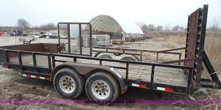 image for item L4760 2004 Load Trail equipment trailer