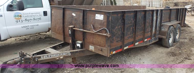 image for item L4761 2003 L&L equipment trailer