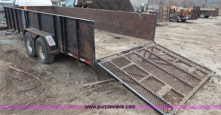 image for item L4761 2003 L&L equipment trailer