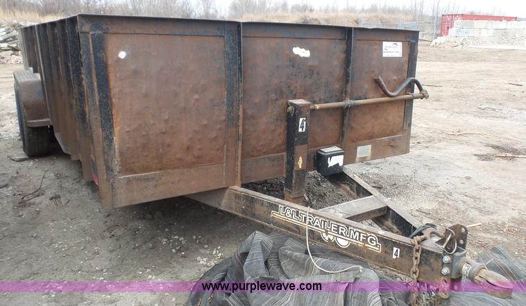 image for item L4761 2003 L&L equipment trailer