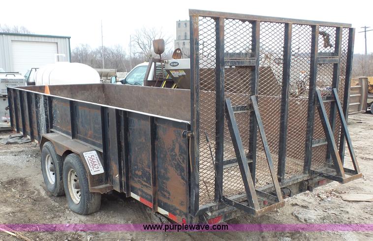 image for item L4761 2003 L&L equipment trailer