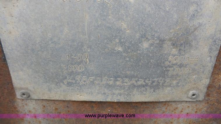 image for item L4761 2003 L&L equipment trailer