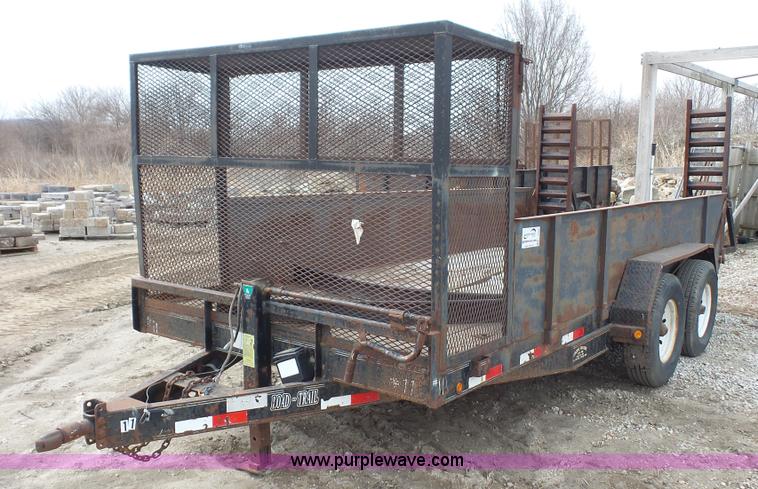 image for item L4763 2003 Load Trail equipment trailer