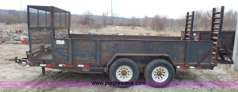 image for item L4763 2003 Load Trail equipment trailer