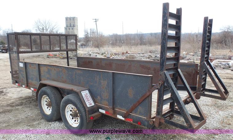 image for item L4763 2003 Load Trail equipment trailer